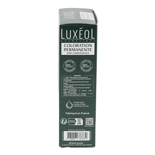 Luxeol Coloration permanente 4N Châtain Naturel