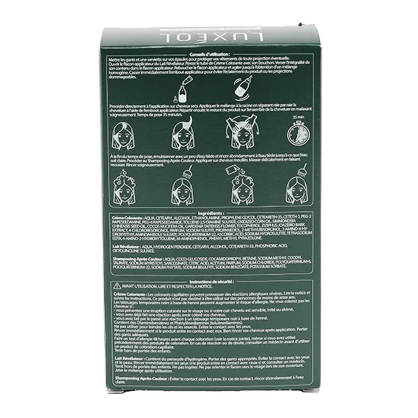 Luxeol Coloration permanente 4N Châtain Naturel