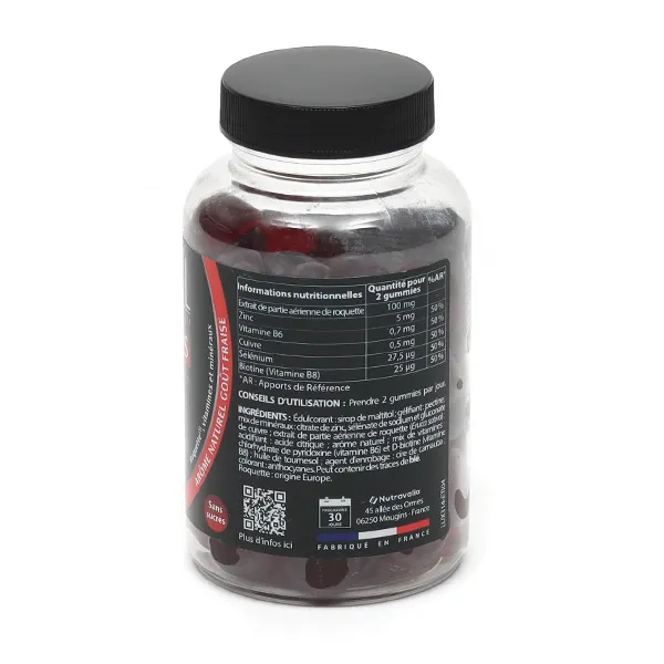 Luxéol Pousse des cheveux gummies