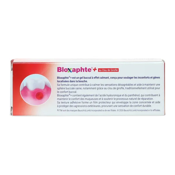 Bloxaphte+ gel buccal à effet calmant et assainissant