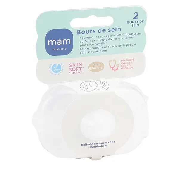 MAM Bouts de sein silicone
