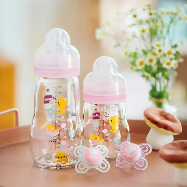 MAM Biberon Verre débit moyen 260 ml
