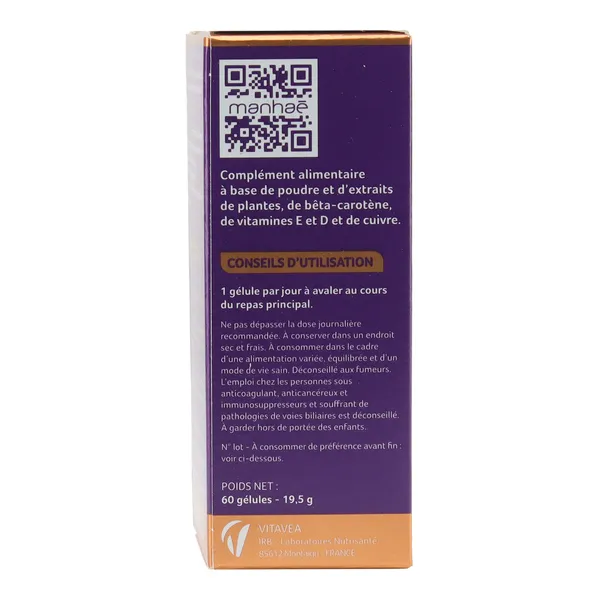 Manhaé Autobronzant Gélules