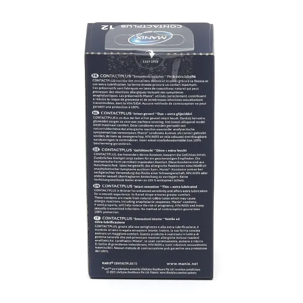 Manix ContactPlus préservatifs