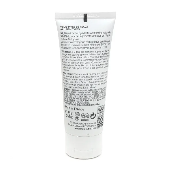 Marilou Bio masque visage purifiant