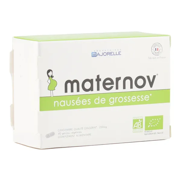 Maternov nausées de grossesse bio gélules