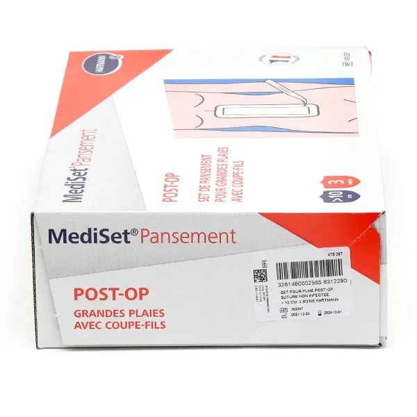 Mediset Pansement Post Op Grandes plaies