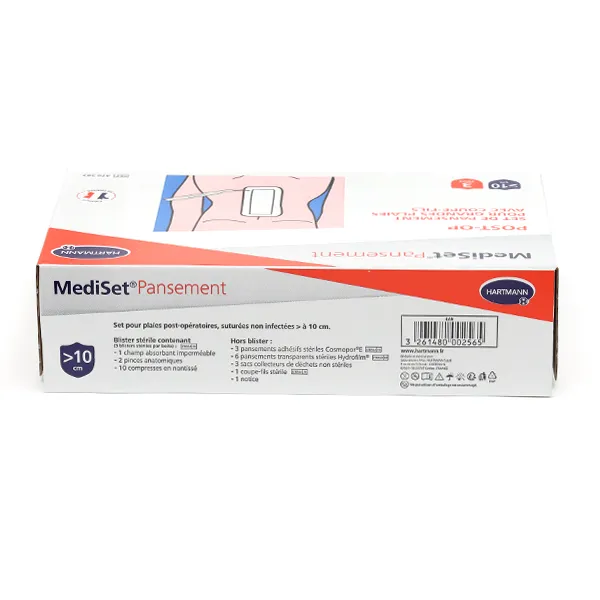 Mediset Pansement Post Op Grandes plaies