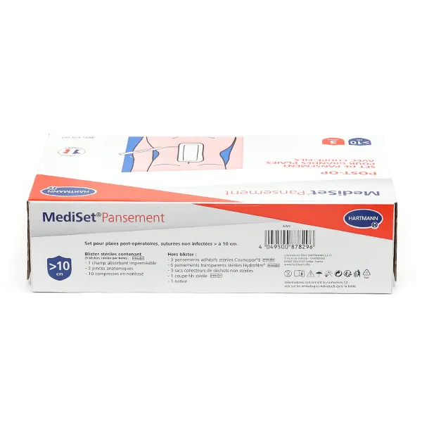 Mediset Pansement Post Op Grandes plaies