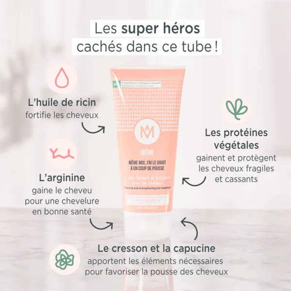 Même Cosmetics Le shampoing soin