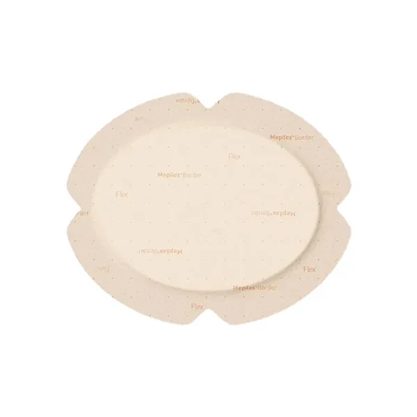 Mepilex Border Flex Oval Pansement hydrocellulaire
