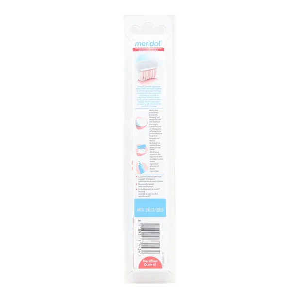 Méridol protection gencives + sensibilité brosse à dents souple