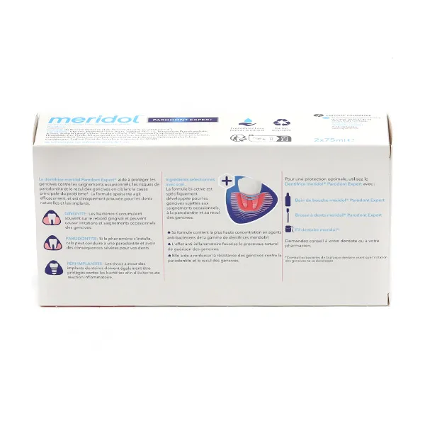 Meridol Parodont Expert dentifrice fluoré