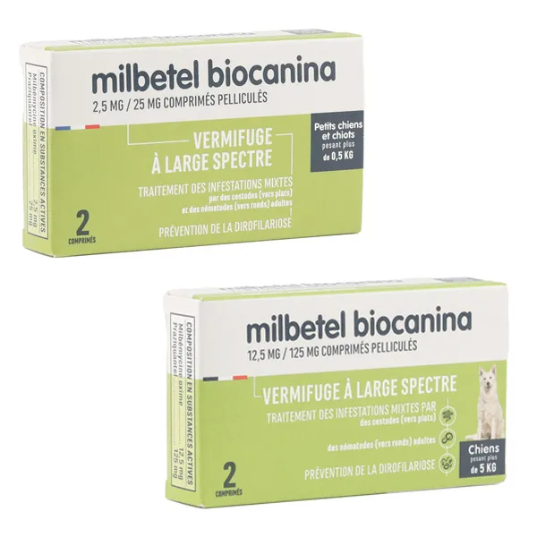 Milbetel Chien vermifuge