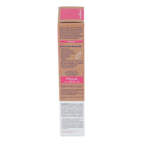 Milical biscuit magnésium chocolat