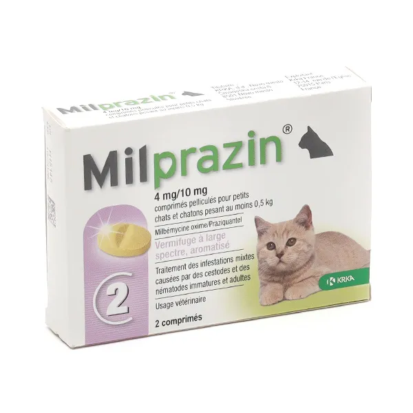 Milprazin Chat comprimé vermifuge