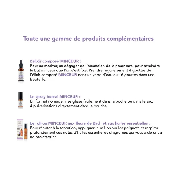 Elixirs and Co Fleurs de Bach Minceur gouttes bio