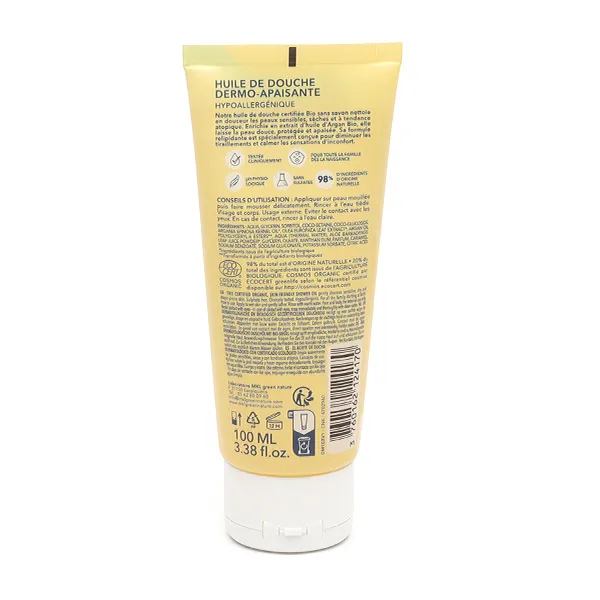MKL Aqua Huile de Douche Dermo Apaisante Bio