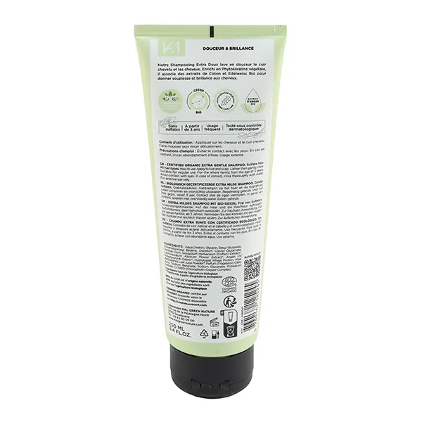 MKL Shampooing Extra Doux Bio
