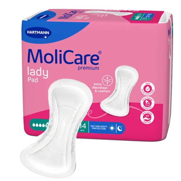 Molicare Premium Lady Pad Protections anatomiques 5 gouttes