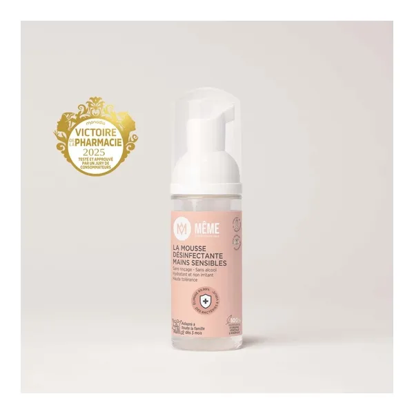 Même Mousse désinfectante mains sensibles