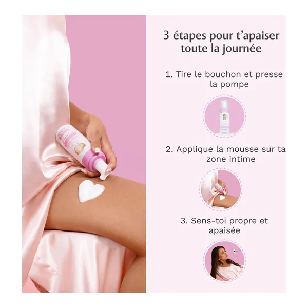 Musc Intime Mousse nettoyante