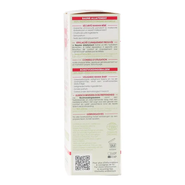 Mustela Baume allaitement Bio