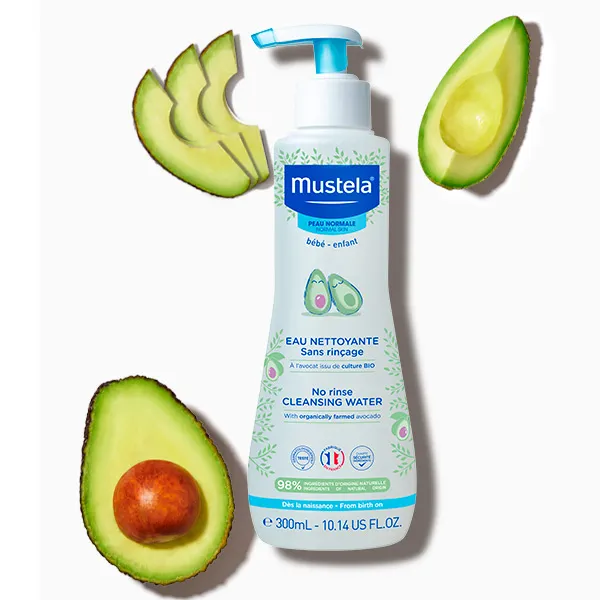 Mustela eau nettoyante sans rinçage