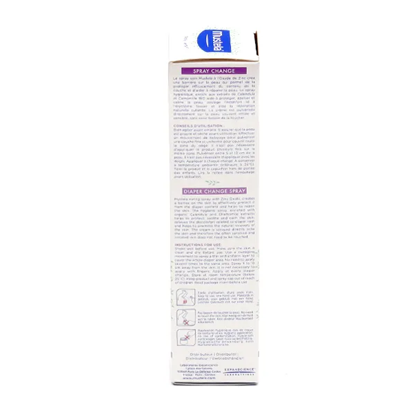 Mustela spray change érythème fessier