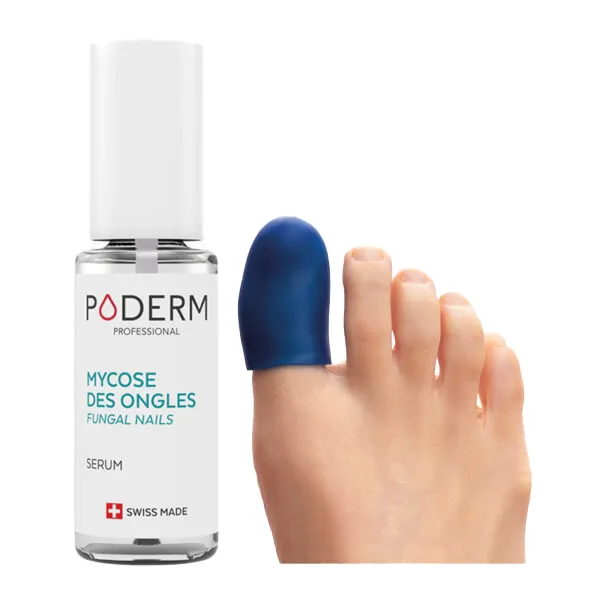 Poderm traitement intensif nuit mycose des ongles