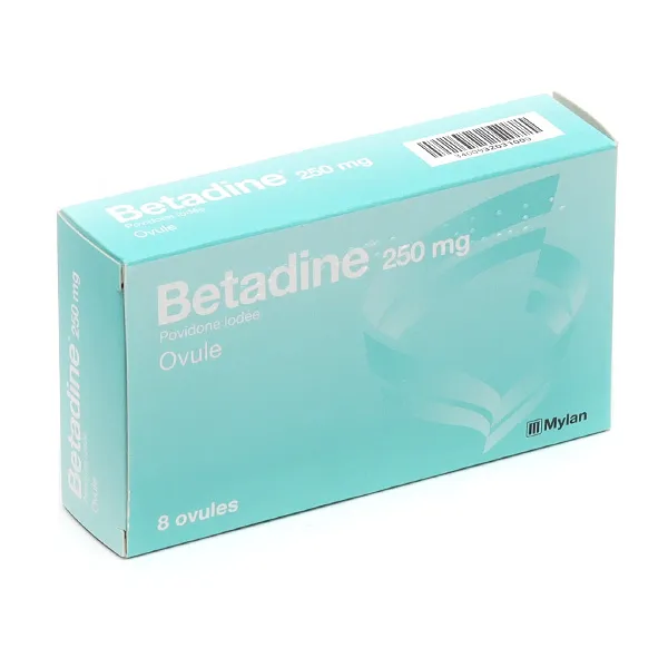Betadine ovule pour infection gynécologique