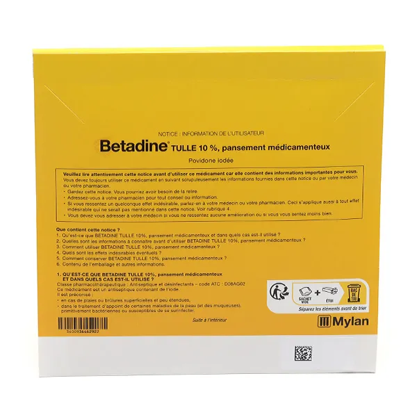 Betadine Tulle pansement