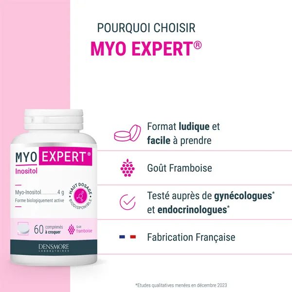 Myo Expert Inositol comprimés