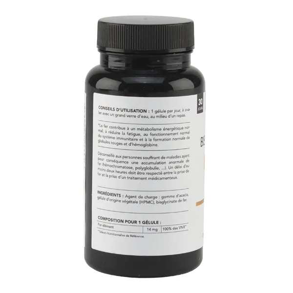 Nat et Form Bisglycinate de fer gélules