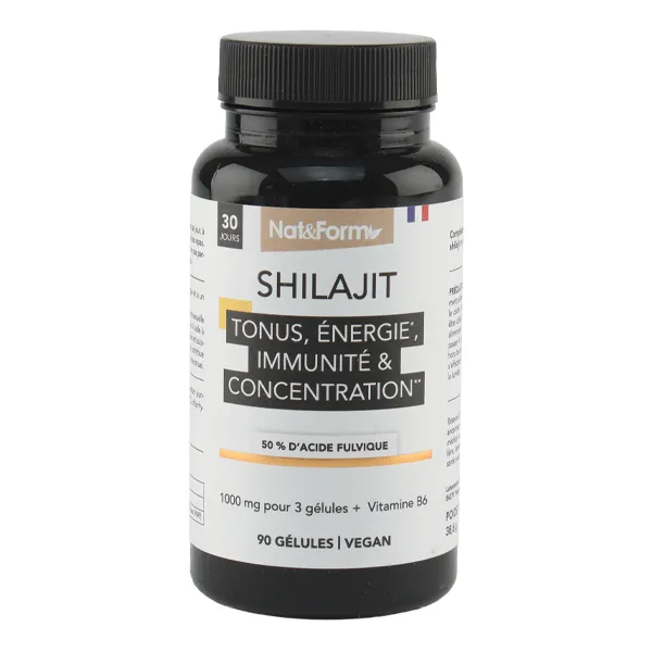 Nat et Form Shilajit gélules