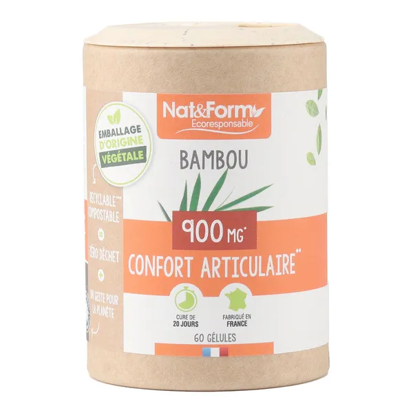Nat et Form Ecoresponsable Bambou gélules