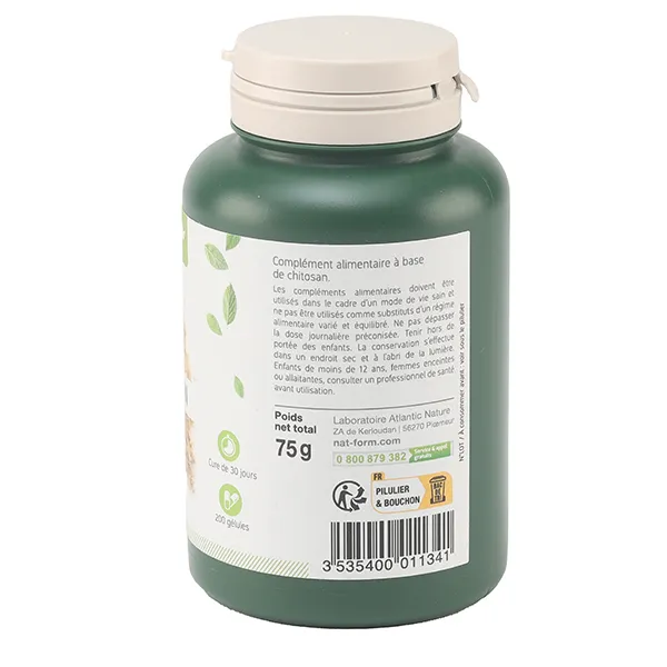 Nat et Form Chitosan gélules
