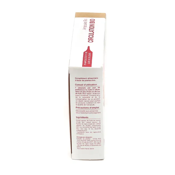 Nat et Form Circulation Bio ampoules