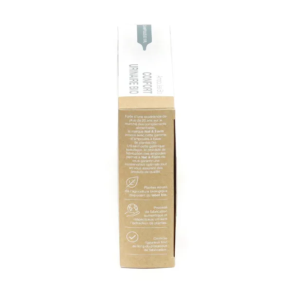 Nat et Form Confort urinaire bio ampoules