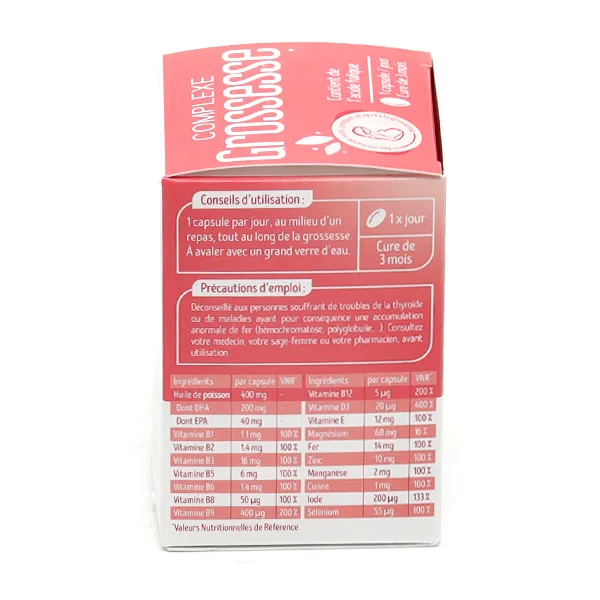 Nat et Form Complexe grossesse capsules