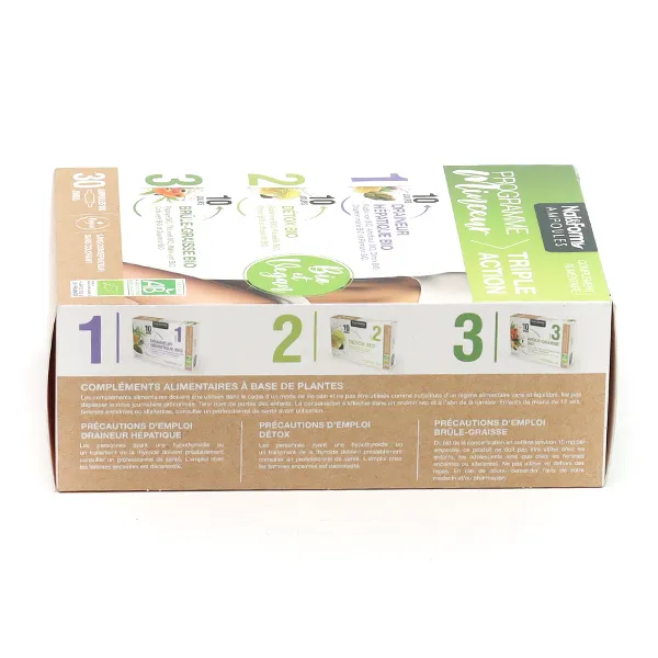 Nat et Form Programme minceur Bio ampoules