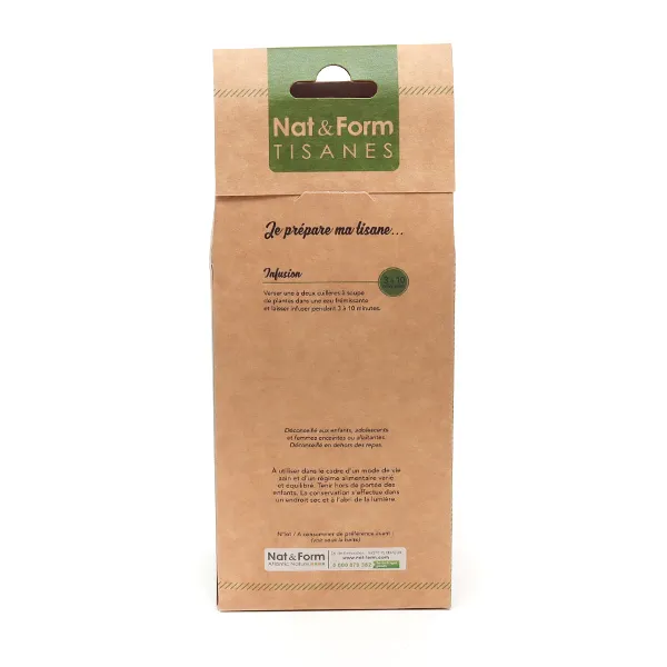 Nat et Form Tisane Thé vert Bio Feuille