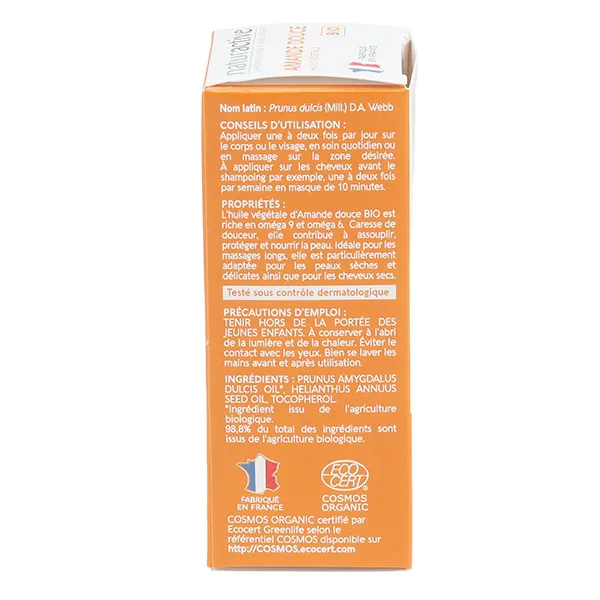 Naturactive huile d'Amande douce Bio