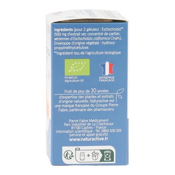 Naturactive Eschscholtzia Bio gélules