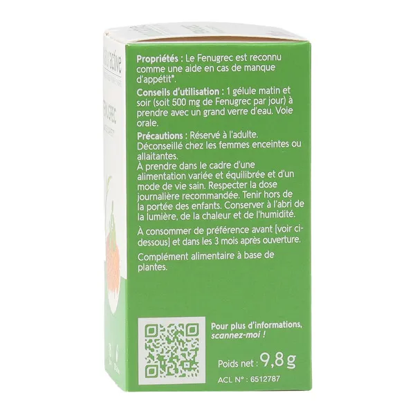 Naturactive fenugrec gélules