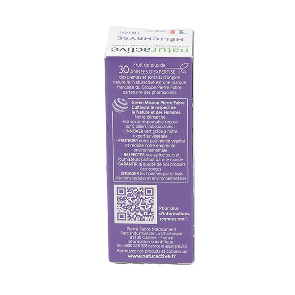 Naturactive huile essentielle Hélichryse italienne Bio