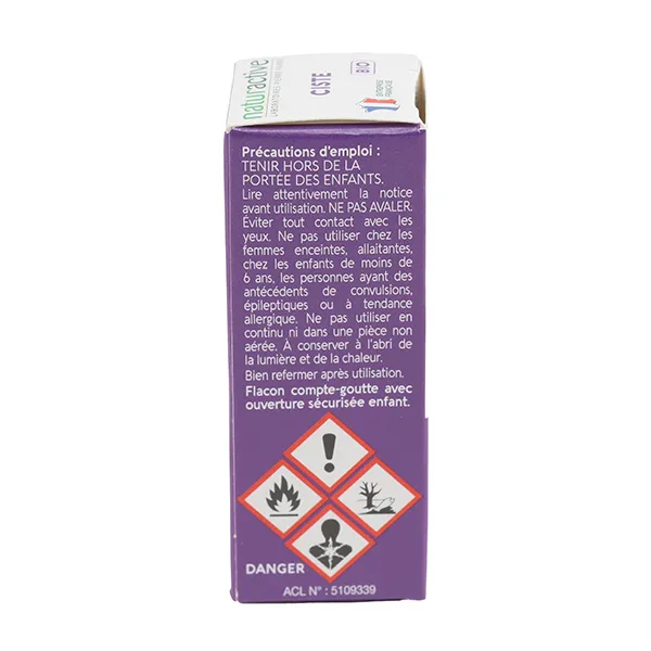 Naturactive huile essentielle de Ciste Bio