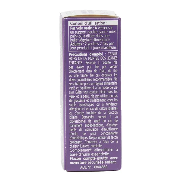 Naturactive huile essentielle de Romarin à verbénone Bio
