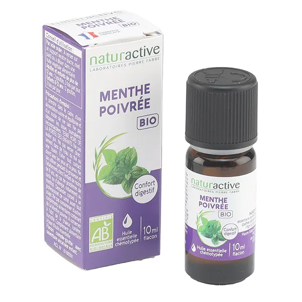Naturactive huile essentielle de Menthe poivrée Bio
