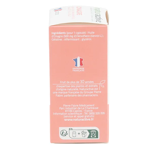 Naturactive huile d'onagre capsules